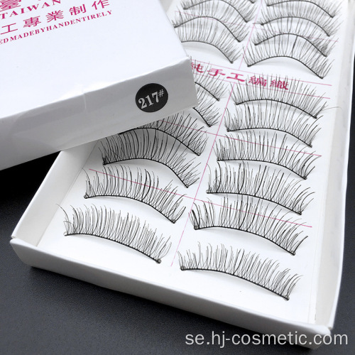 3 olika stilar Koreanska PBT fiber koreanska silke false eyelashes 10pairs / box